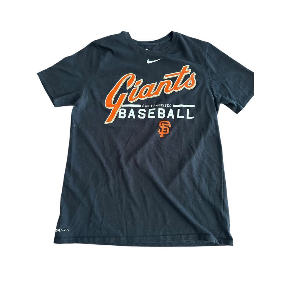 Nike San Francisco Giants Men's Black MLB Short Sleeve Shirt Size Large